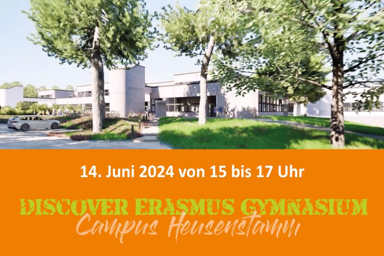 Discoverevent 2024 am Erasmus Gymnasium Campus Heusenstamm