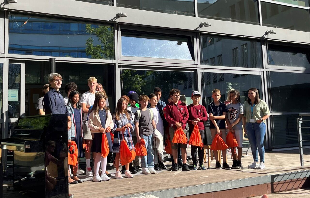 Das Erasmus Gymnasium begrüßt seine neuen 5. Klässler