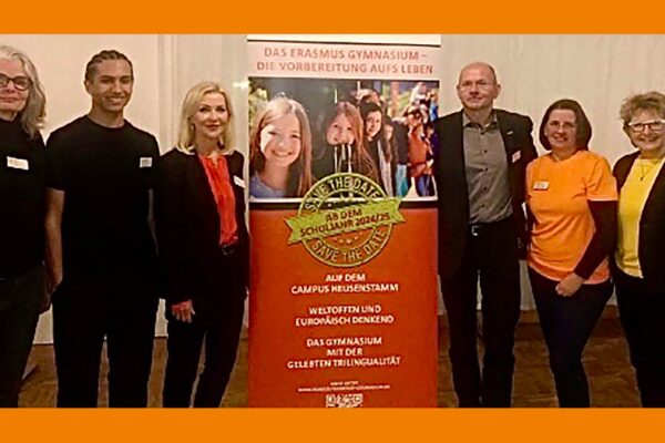 Auftaktveranstaltung in Heusenstamm für die Konzeptvorstellung des Erasmus Gymnasiums