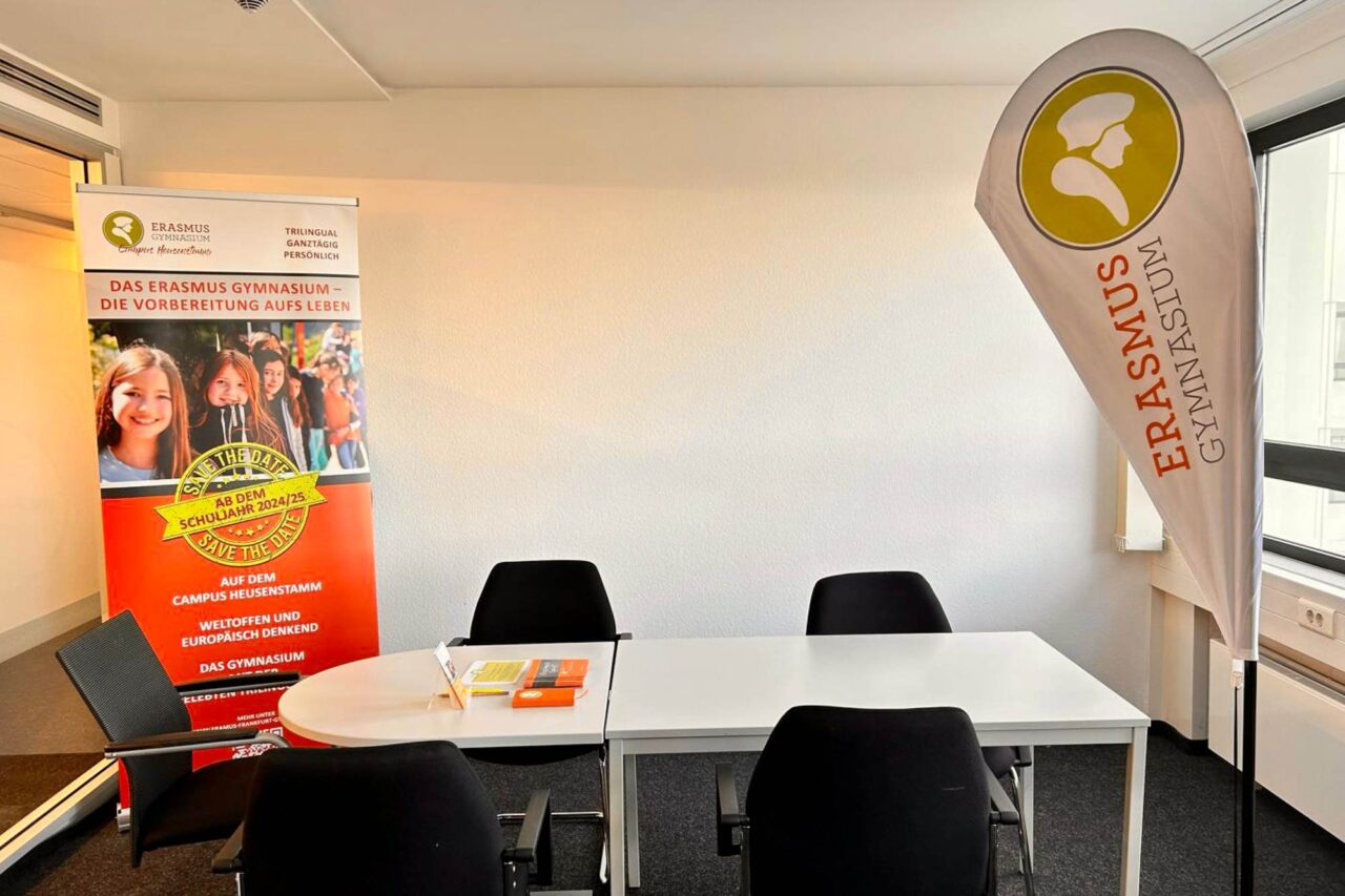 Vorläufige Büroräume des Erasmus Gymnasium am Campus Heusenstamm