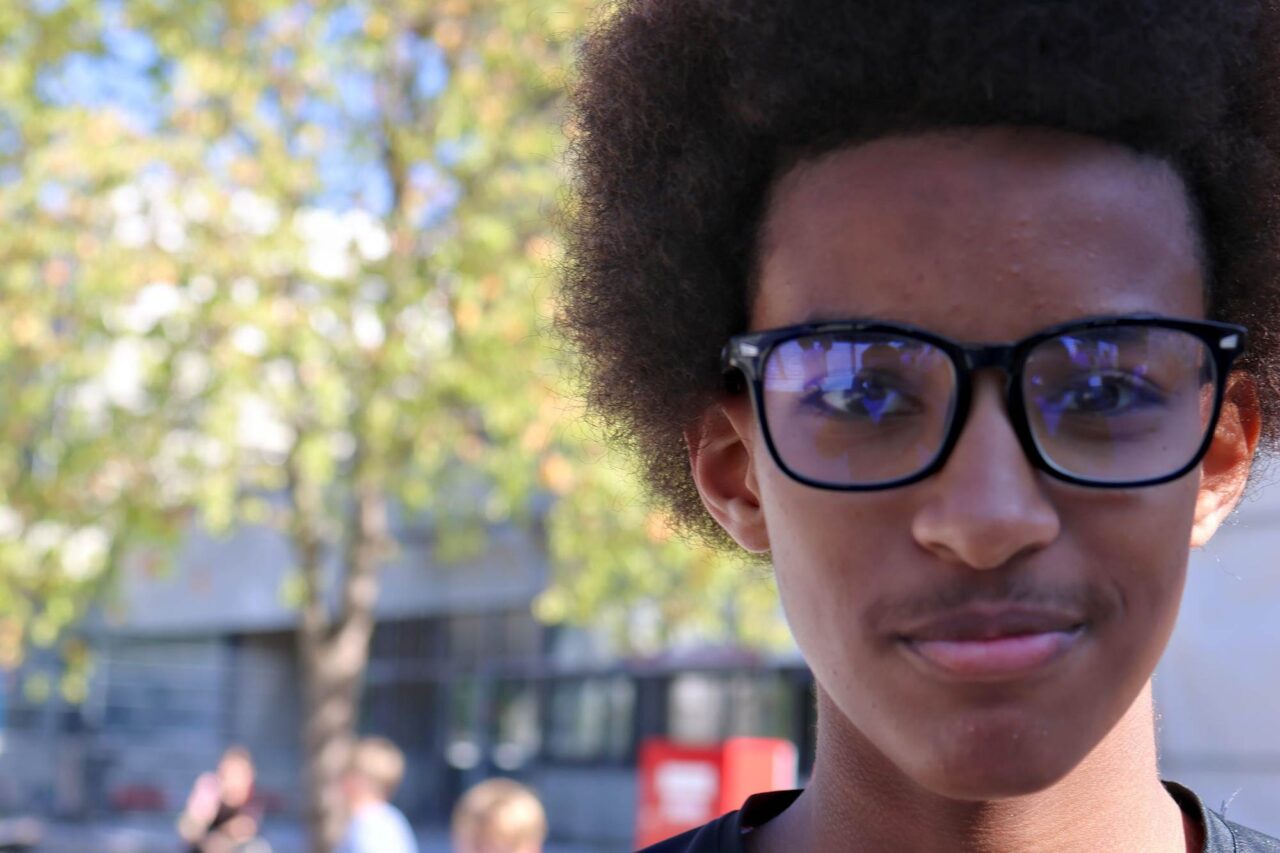 Portraitfoto von Schüler